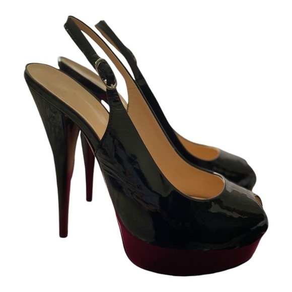 GIUSEPPE ZANOTTI Sharon
slingback pumps - black - Picture 2 of 8